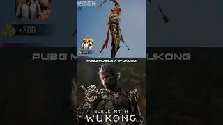 🔥PUBG MOBILE x BLACK MYTH WUKONG👹 #wukong #pubgmobile #shorts