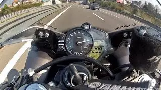 YAMAHA YZF-R1 Crossplane - Highway FULL THROTTLE [1080p]