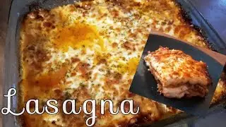 Homemade Lasagna Recipe  #lasagna