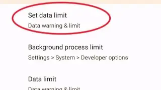 Vivo T2X 5G Mein data usage limit Kaise set Karen , how to set data usage limit