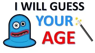 I will guess your age (2017)  : Mind Blowing Math Trick