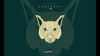 Cat Logo | Speed Art (Photoshop)
