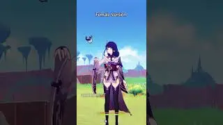 Genshin / Characters with Female and Male version