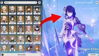 ALL NEW CHARACTER ENTERING ANIMATION (Genshin Impact 4.0)