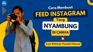 Cara membuat feed instagram nyambung di canva
