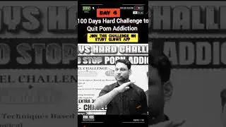 Day 4/100 Hard challenge to Quit Addiction | How to increase focus