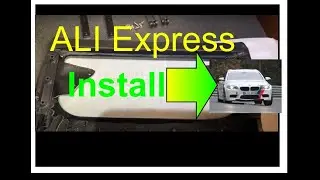 BMW F10/F11 Seat back pocket map pocket replace.