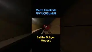 Sabiha Gökçen Metrosunda fpv drone ile çekim yaptık.💪🏼 