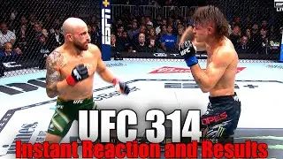 UFC 314 (Alexander Volkanovski vs Diego Lopes): Reaction and Results
