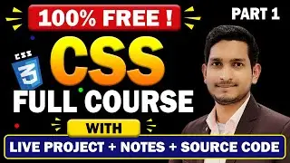 CSS Tutorial For Beginners | CSS Full Course - Basic to Advance 🔥🔥