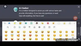 me messing with roblox chat gpt ☝️🤓