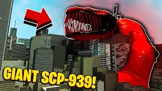 GIANT SCP-939 ARMY ATTACKS CITY! - Gmod SCP Survival - Garry’s Mod Gameplay