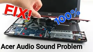 Acer Laptop Audio Sound Problem FIX || FIX Acer Laptop Sound Problem || Acer Laptop Sound  Repair