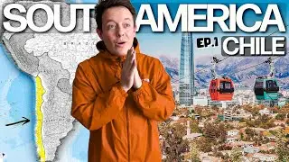 My FIRST TIME in SOUTH AMERICA | Ep1: Santiago 🇨🇱 CHILE