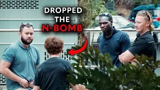shocking people with the n-word (SHOCKING)