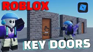 How to make Unlockable Key Door [Like DOORS] || ROBLOX STUDIO