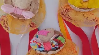 PASSO A PASSO FÁCIL DE CHAPÉU JUNINO PARAINICIANTE