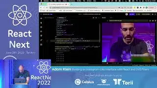 Adam Klein @ ReactNext 22 - Building an Instagram-like interface with React and SVG filters
