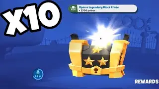 OPENING 10 LEGENDARY BLACK CRATES!! | *NEW Primal instincts* | Zooba