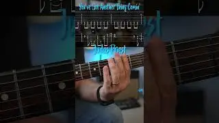 You've Got Another Thing Comin' Judas Priest Guitar Riff with Tabs