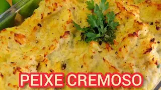 RECEITA DE PEIXE CREMOSO ZERO LACTOSE