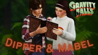 Mabel And Dipper! | Create A Sim | The Sims 4
