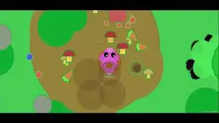 We let people kill us if they are a higher stage than us| Mope.io Challenge
