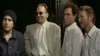 Tin Machine arrival at Town & Country Club 1989