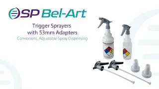 Cleaning & Disinfecting with Adjustable Trigger Sprayer - Withstands Bleach