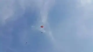 PSTJETS D-210 TARGET DRONE AND RECOVERY SYSTEM.