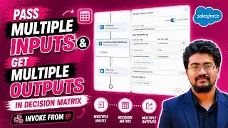 OS100: Pass Multiple Inputs & Get Multiple Outputs in Decision Matrix || Invoke from IP ||Omnistudio