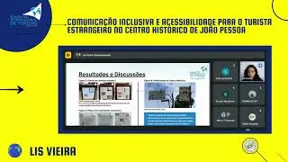 Apresentação online dos membros do GCET no Encontro Internacional de Turismo - EITUR 2023.