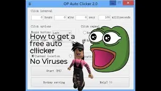 *WORKING* How to get an auto clicker 2020 (Read Desc)
