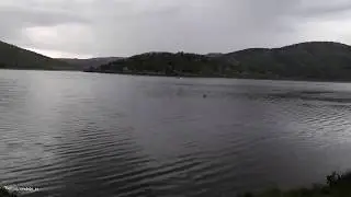 Eymir Gölünde Yağmurlu bir gün ODTÜ Ormanı