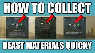 🦄How To Collect Beast Materials Quickly In Hogwarts Legacy