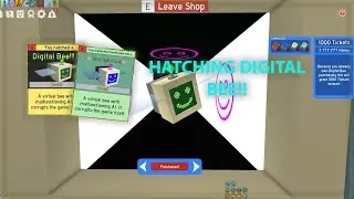 Crafting And Hatching Digital Bee Egg! - Bee Swarm Simulator