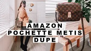 AMAZON LOUIS VUITTON POCHETTE METIS DUPE REVIEW