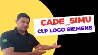 CADE_SIMU e CLP LOGO - ELETROPNEUMÁTICA CILINDRO RETORNO POR MOLA