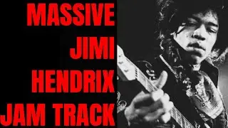 Massive Jimi Hendrix Style Psychedelic Guitar Jam Track (E Minor)
