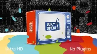 Top After Effects Projects: Juicy TV Opener + Free Font