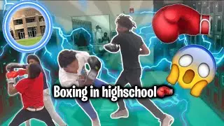 PUT ON THE GLOVES 🥊 | HIGHSCHOOL BOXING EDITION 🤯 (HE GOT DROPPED!😱)