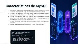MySQL y MariaDB: características, diferencias y creación de bases de datos