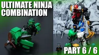 LEGO Ninjago Lloyd's plane: Ultra Ninja Combination 6/6 MOC COMPLITE