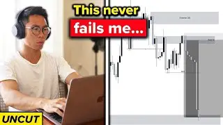 How I Find the BEST Entry for My Trades | Uncut Trading EP3