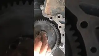 fuel pump timing gear perkins #perkins #mechanic #perkinsgenerator