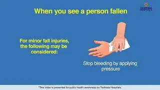 Fall injuries - First aid and emergency tips | How to do first aid for injuries