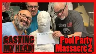 Lifecasting My Head For Pool Party Massacre 2