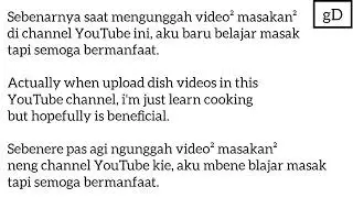 bahasa Indonesia/english/bahasa jawa
