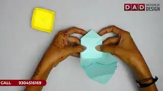 DIY Easy Paper Box Craft for Kids | Origami Gift Box Tutorial