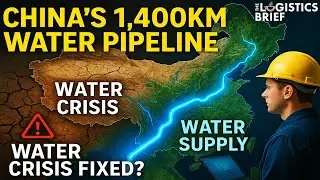 How China Solved Its Water Crisis With A 1400km Pipeline